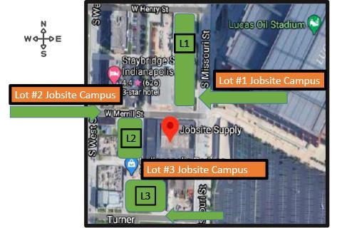 Indy Pride Parking June 14, 2025 (Sat)